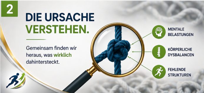 Die Ursache verstehen.